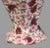English Mid 20th Century Staffordshire England Hexagon Crown B Burslem Romantic Roses Chintz Ware Vase For Sale - Image 3 of 7