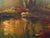 1960s Forest and Pond at Sunset Landscape by Charles Grove For Sale - Image 4 of 6
