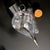 A mid-century Austrian Weinheber, dating to the 1950s–1960s. This vintage piece features an etched, hand-blown crystal...