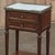 Auburn Antique French Directoire Mahogany End Table With Carrara Marble For Sale - Image 8 of 15