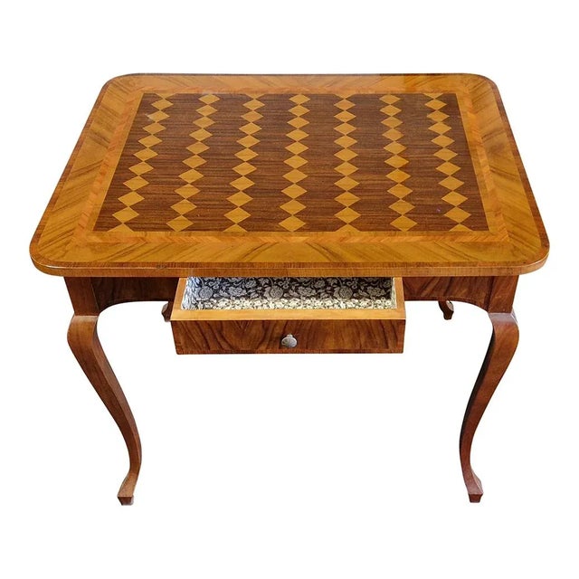 Louis XV Coffee Table with One Drawer, 1980s For Sale - Image 6 of 8