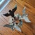 1950s Polish Crystal Rose Bowl With Brass Stand Art Nouveau Angels For Sale - Image 17 of 18