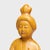Early 20th Century Chinese Goldenrod Yellow Guanyin Figure For Sale - Image 4 of 4