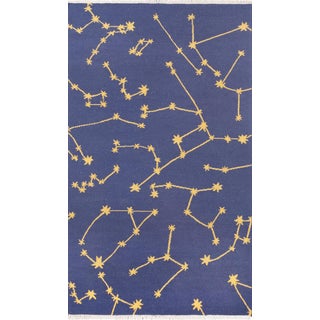 Novogratz by Momeni Jem Stella in Navy - 2'X8' Runner For Sale