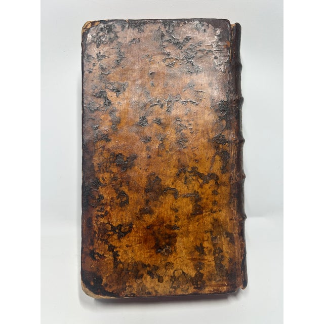 Royal Alliance 18th-Century French Trompe L’Œil Book Box (Livre Secet) – Louis XV & Marie Leszczyńska (Dated 1756) For Sale - Image 9 of 9