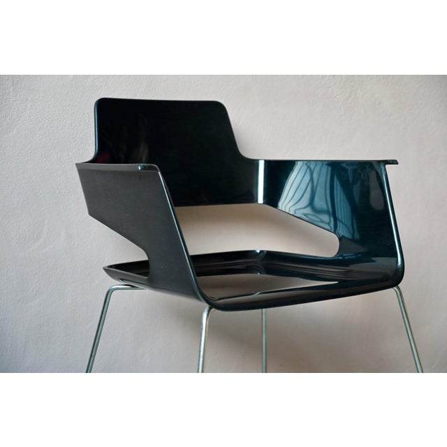 Metal Space Age Futuristic Italian Arrmet B32 Armchair from Robby & Francesca Cantarruti, 2000s For Sale - Image 7 of 18