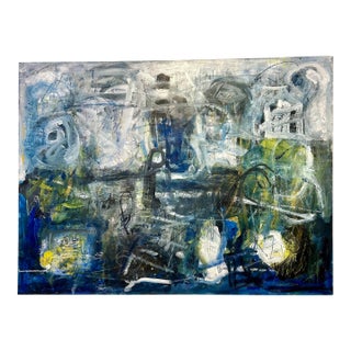 Connecting to the Light Oil on Canvas By, Ellen Reinkraut, Gallery Wrapped For Sale