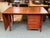 Mid-Century Modern Mid 20th Century Danish Design Extension Office Desk, Teak Wood For Sale - Image 3 of 13