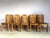 Pine Wood Dining Chairs from Effezeta, Italy, 1970s, Set of 10 For Sale - Image 4 of 10