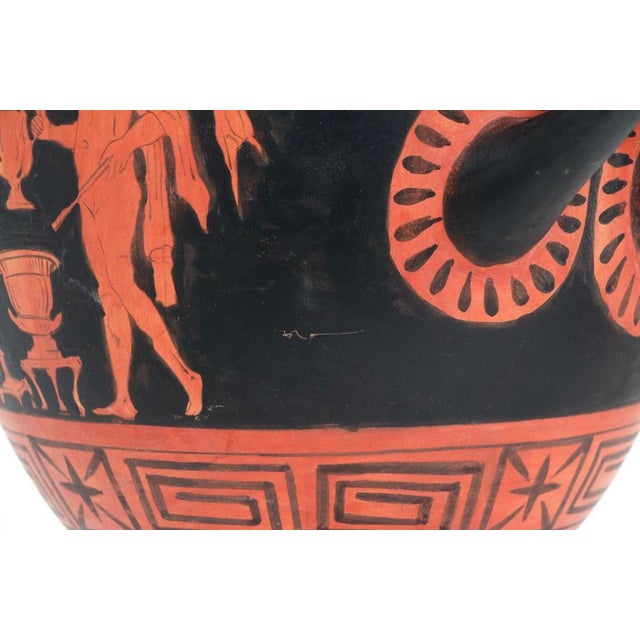19th Century Grand Tour Style Ancient Greek Urn Copy For Sale In Los Angeles - Image 6 of 10