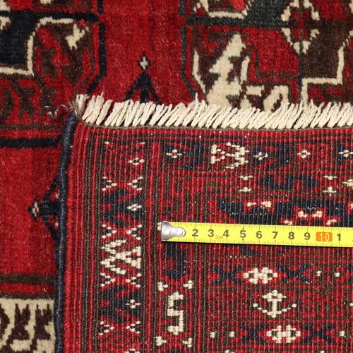 Textile Bukhara Rug in Wool For Sale - Image 7 of 8