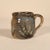 Set of Vintage 1982 Studio Pottery Ceramic Mugs With Mixed Glaze and Floral Motifs For Sale In Tulsa - Image 6 of 15