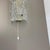 Small German Ice Glass Wall Light, 1970s For Sale - Image 11 of 18