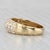 0.98ctw Diamond Wedding Band 18k Yellow Gold Size 6 Anniversary Ring For Sale - Image 4 of 8