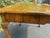 Antique George 11 Burl Wood Leather Top Games Table For Sale - Image 11 of 12