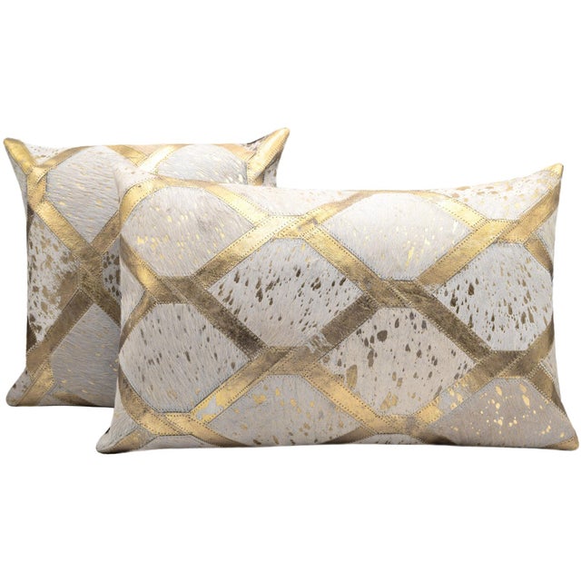 Transform your living space into a cozy, rustic oasis with our genuine cowhide leather decorative throw pillows. Expertly...
