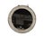 Antique Indian Bleached Teakwood “Wagon Wheel” Round Mirror For Sale - Image 4 of 5