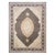 Vintage Sino-Persian Tabriz Mahi Wool 9x12 Black & Ivory Handmade Area Rug #1144253 For Sale