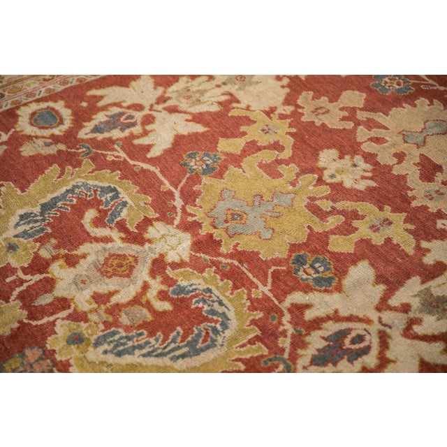 Antique Mahal Carpet - 7'8" x 10'4" For Sale - Image 15 of 18