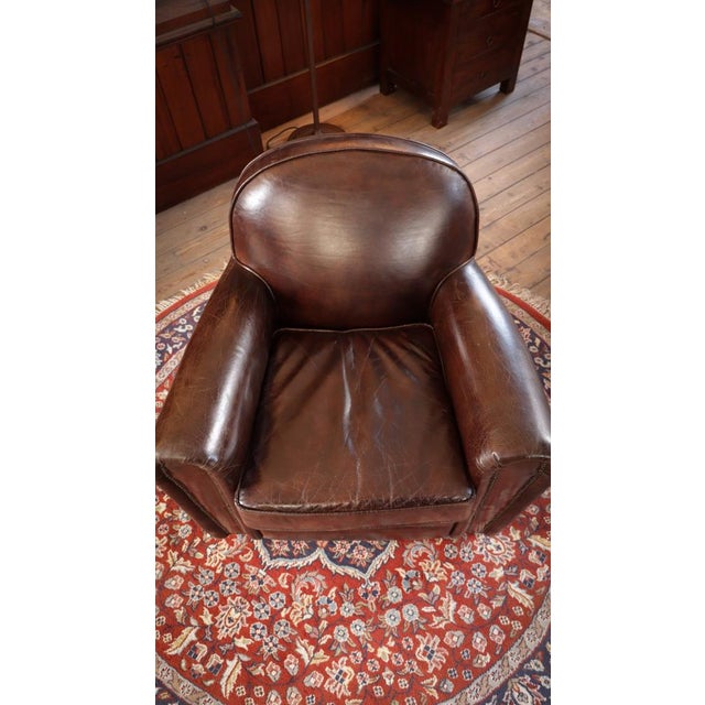Leather Club Chair from Timothy Oulton, 2010s For Sale - Image 10 of 17