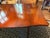 Vintage Drexel "Travis Court" Mahogany Drop-Leaf Dining Table No. 19635 – Includes 3 Leaves & Custom Protective Pads For Sale - Image 14 of 18