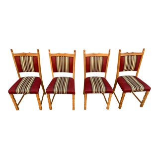 Set of 4 Henning Kjaernulf Danish Mid-Century Dining Chairs For Sale