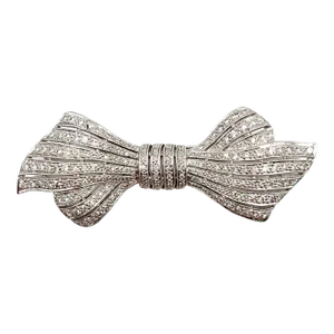 2.91 Ct Diamond Brooch