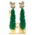 89 Carat Colombian Emerald Briolettes & Diamond Hanging Drop Earrings 18 Kt Gold For Sale - Image 18 of 18