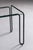 Metal Vintage Wireframe Side Table with Glass Top, 1980s For Sale - Image 7 of 8
