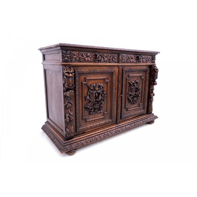 Carved Chest of Drawers, France, 1880s For Sale - Image 3 of 12