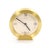 Mid-Century Modern Tiffany & Co. Gilt Bronze and Marble Desk Clock, Circa 1960 For Sale - Image 3 of 9