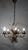 Hollywood Regency Gold Plated Metal Chandelier, 1960s For Sale - Image 10 of 13