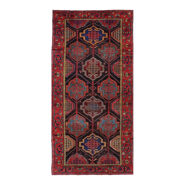 Pasargad DC Hand Knotted Antique Bakhtiari Rug For Sale
