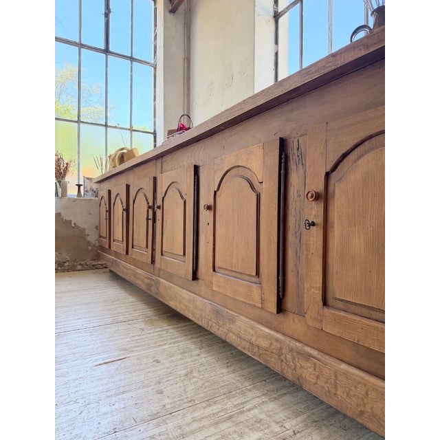 Rustic Sideboard in Oak, 1950s For Sale - Image 15 of 18