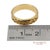Vintage Tiffany & Co. 18k 750 Solid Yellow Gold Heart Shape Band Ring, Size 5 For Sale - Image 10 of 11