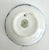White Antique 1900s Belgian Faience De Nimy Flow Blue Bowl W/ Strainer For Sale - Image 8 of 8