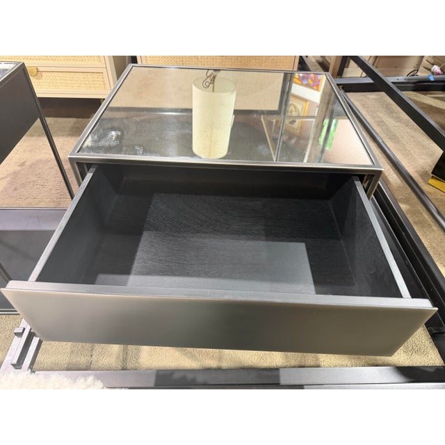 Restoration Hardware "Gramercy" Mirrored Side Table For Sale In Las Vegas - Image 6 of 6