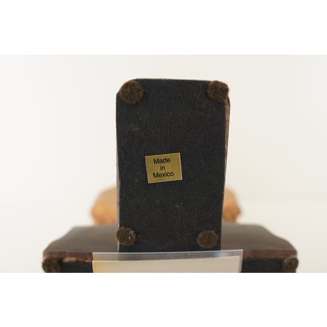 1990s Italian Hollywood Regency Borghese Gold Baroque Bookends For Sale - Image 18 of 18