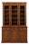 19th Century France Brown Wood Display Cabinet For Sale
