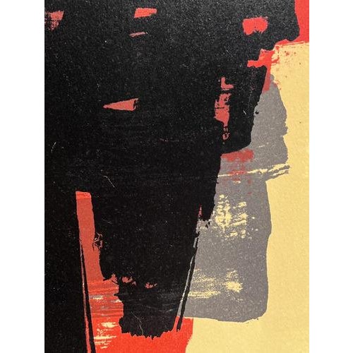 Modern Pierre Soulages, Lithograph N°8, 1958, Lithograph For Sale - Image 3 of 6