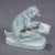 1950s Vintage Porcelain Statue With Playing Bears, Germany, Ca 1950s For Sale - Image 5 of 6