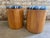 Pair of Vintage Wooden Storage Stools For Sale - Image 9 of 18