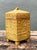 Goldenrod Vintage Textured Ceramic Lidded Box For Sale - Image 8 of 13