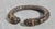 Bangle with 19 Diamonds, full cut, 14 kt. gold and Sterling. Circa 1970s. The weight is 27.1 dwt. Marked with trademark...