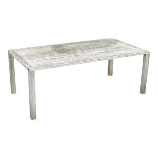 Gloster Teak Outdoor Patio Dining Table For Sale
