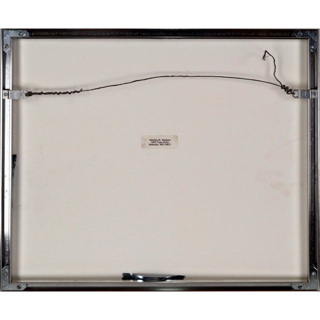 Green Bonnieux Village Luberon France by Marilyn H Heilprin For Sale - Image 8 of 8