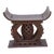 Tall Mid-Century African Asante Stool For Sale