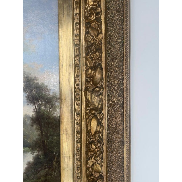 Late 19th Century Signed Ada Stone Landscape Paintings. United Kingdom - a Pair For Sale - Image 10 of 12