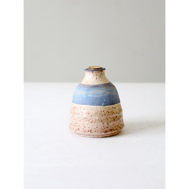 Contemporary Vintage Studio Pottery Jar For Sale - Image 3 of 11