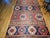 19th Century Caucasian Kazak Kilim, Geometric Pattern, Wool Flatweave, Blue & Green, 7' X 12' For Sale In Chicago - Image 6 of 18